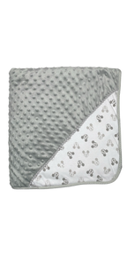 Manta Ratón Pequeño Gris