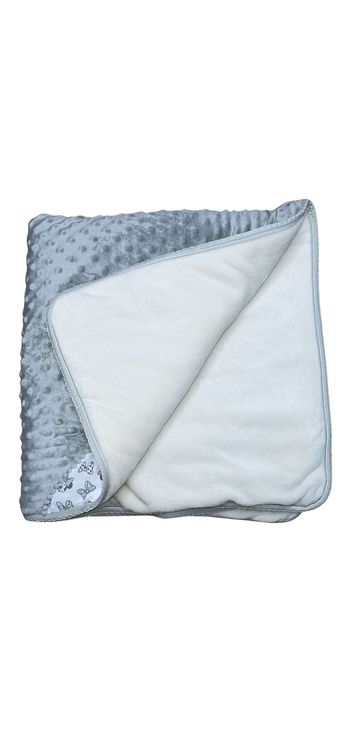 Manta Ratita Pequeña Gris