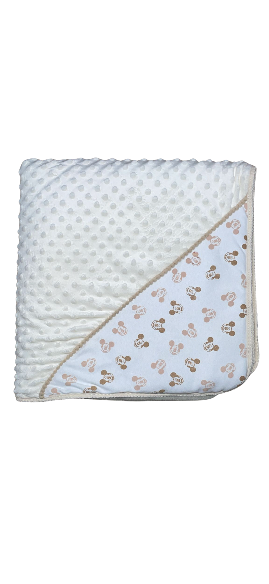 Manta Ratón Pequeño Beige