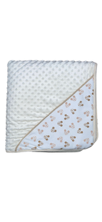 Manta Ratón Pequeño Beige