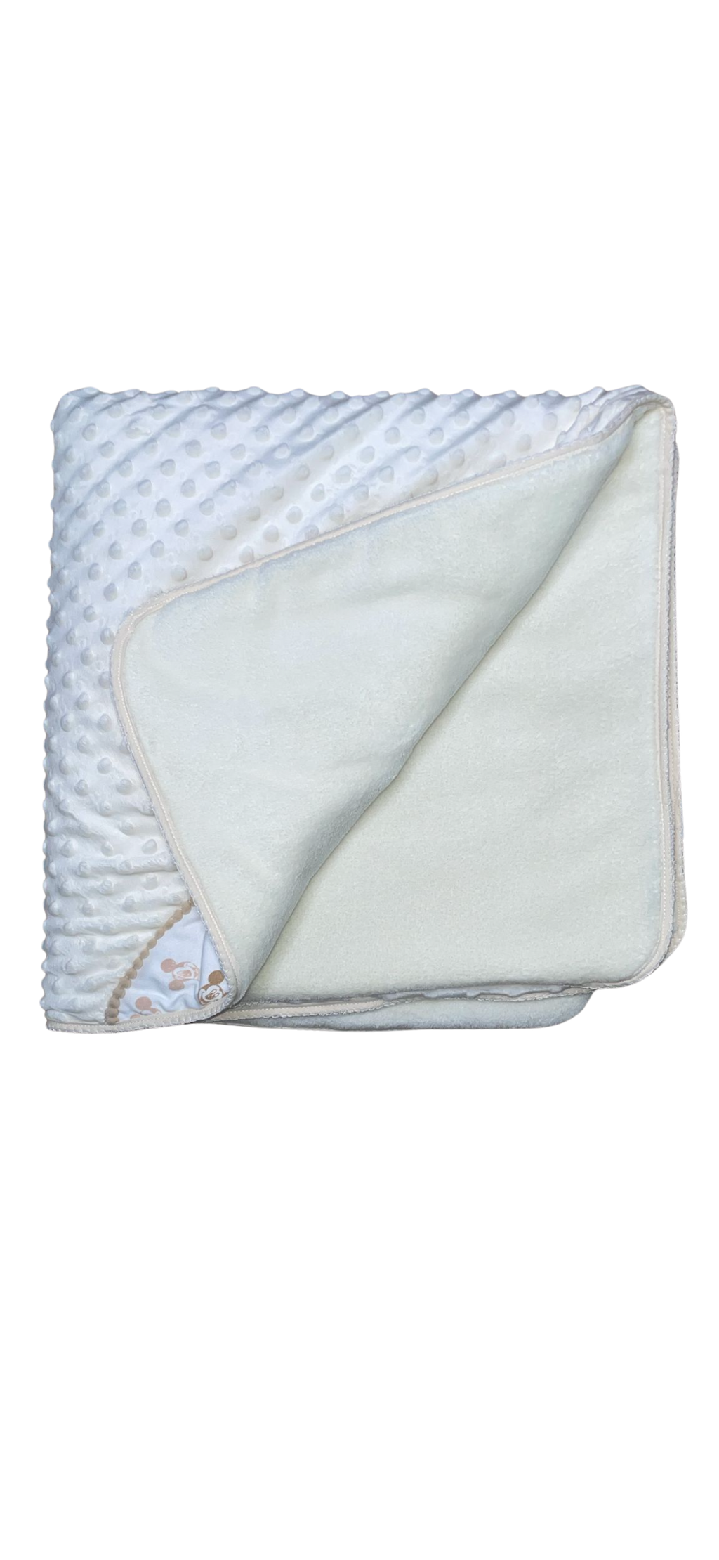 Manta Ratón Pequeño Beige