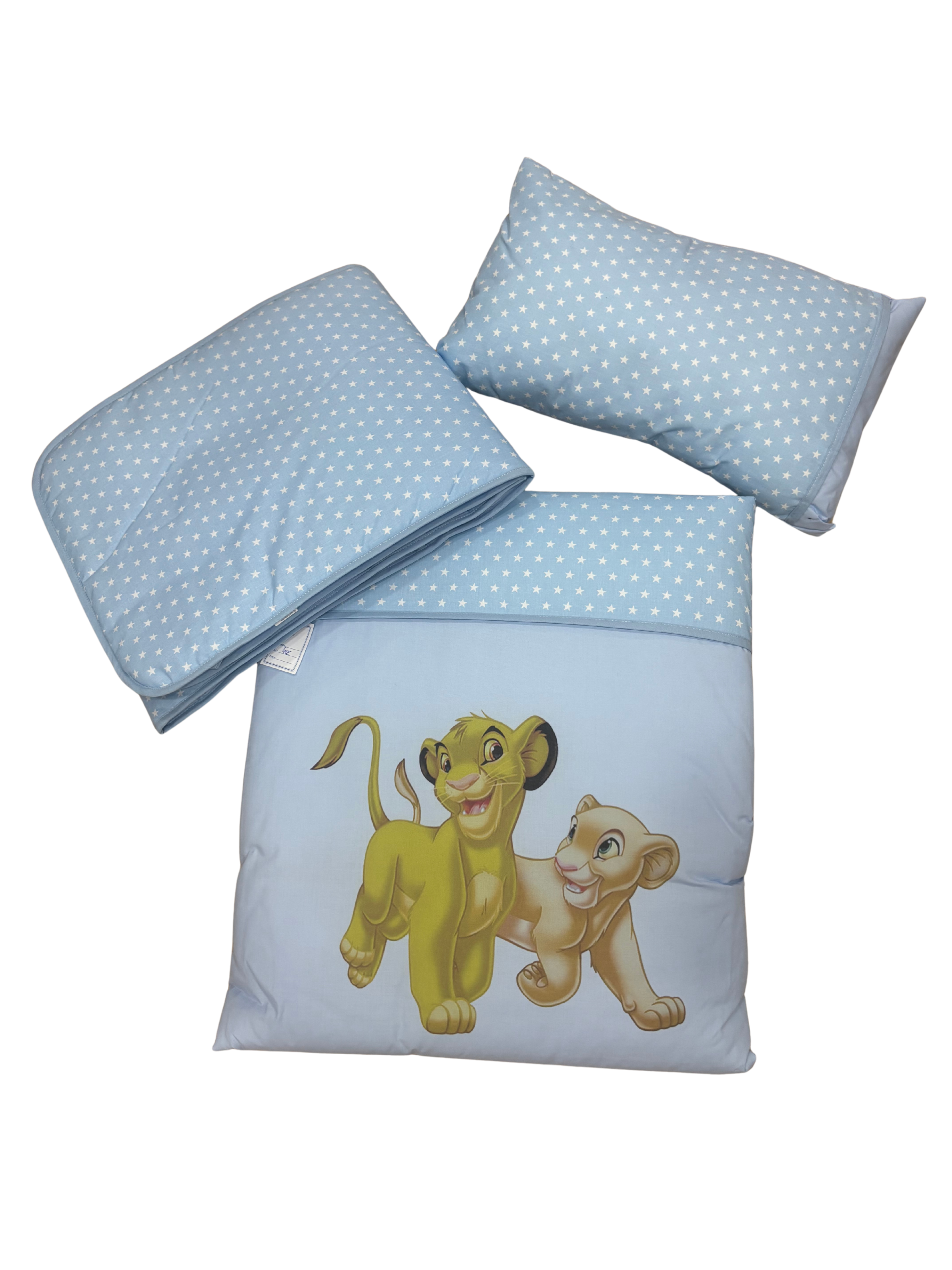 Edredón y Chichonera The Lion Azul