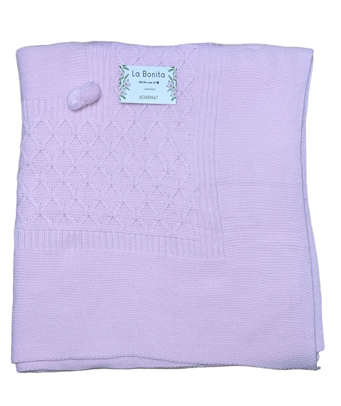 Toca Rombitos Rosa Bebé