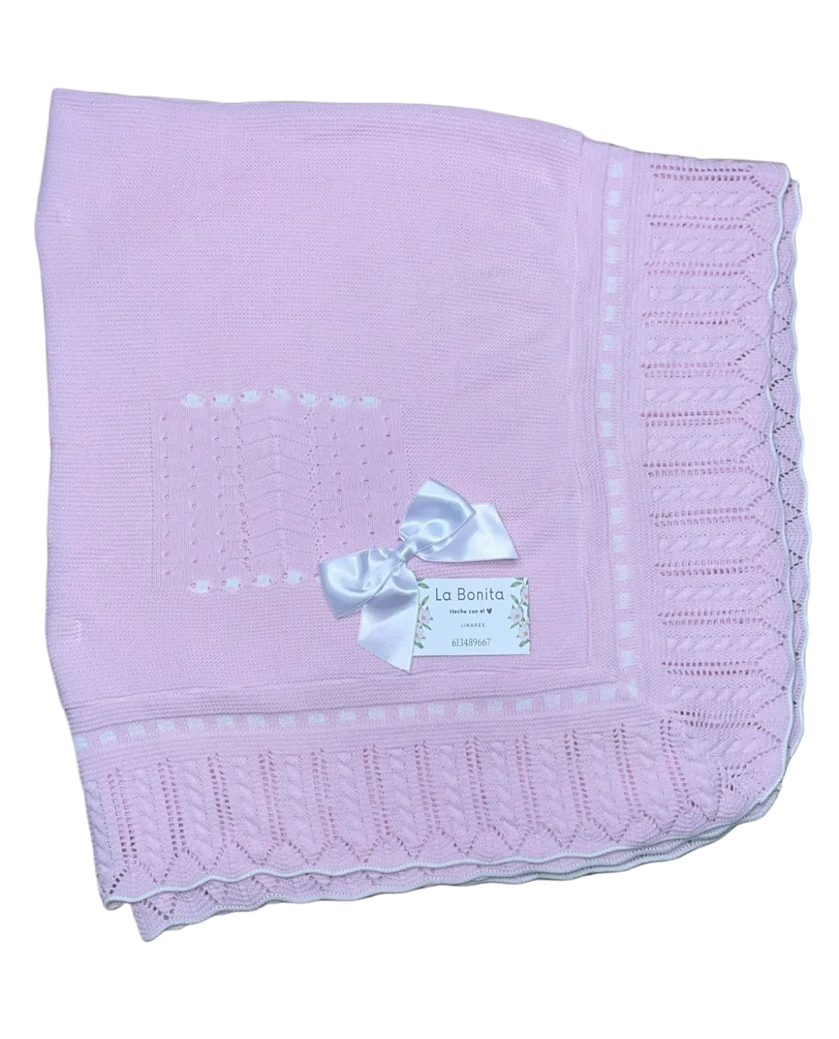 Toca Delux Rosa Bebé