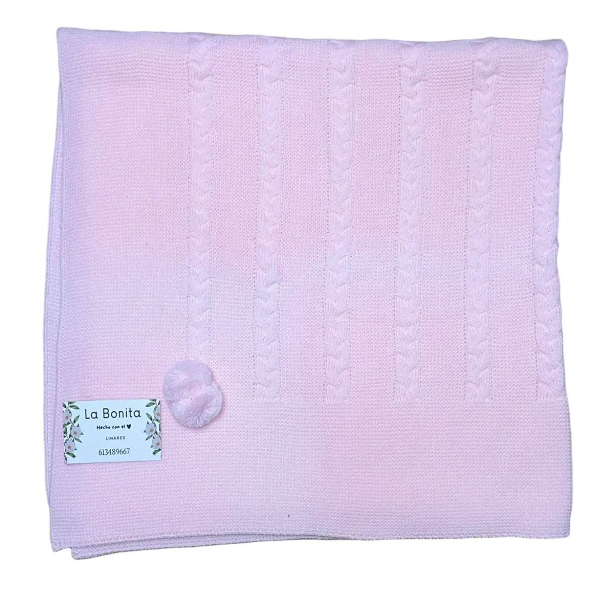 Toca Dulce Rosa Bebé