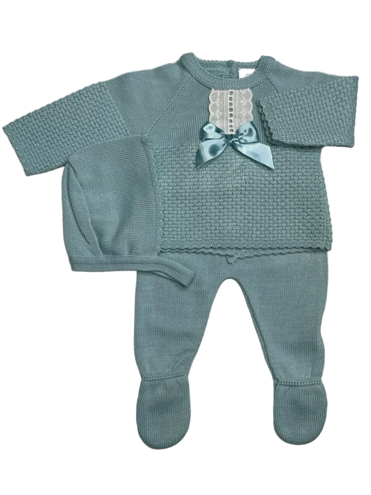 Conjunto Crisol Verde Agua