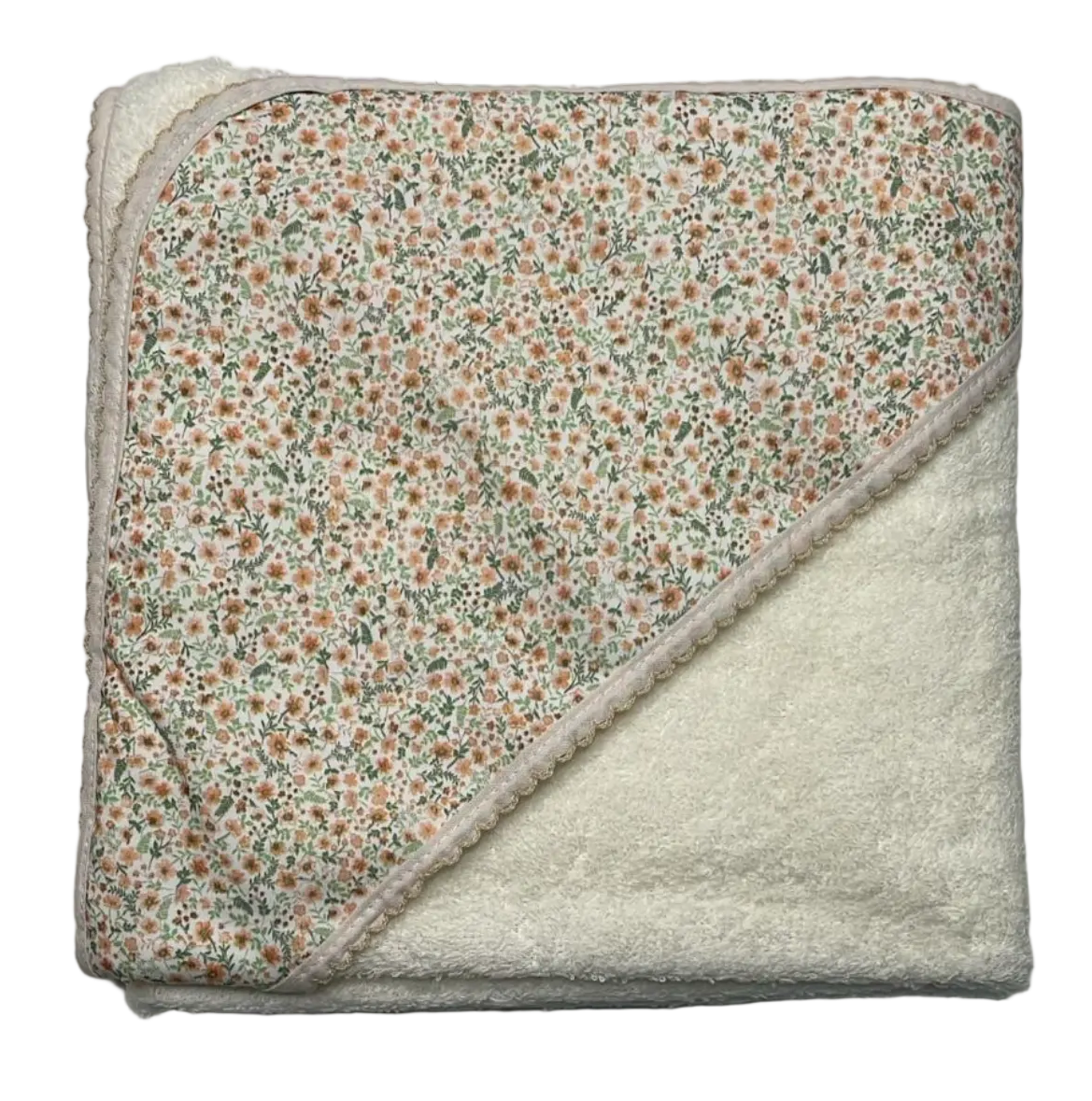 Capa Flores Beige