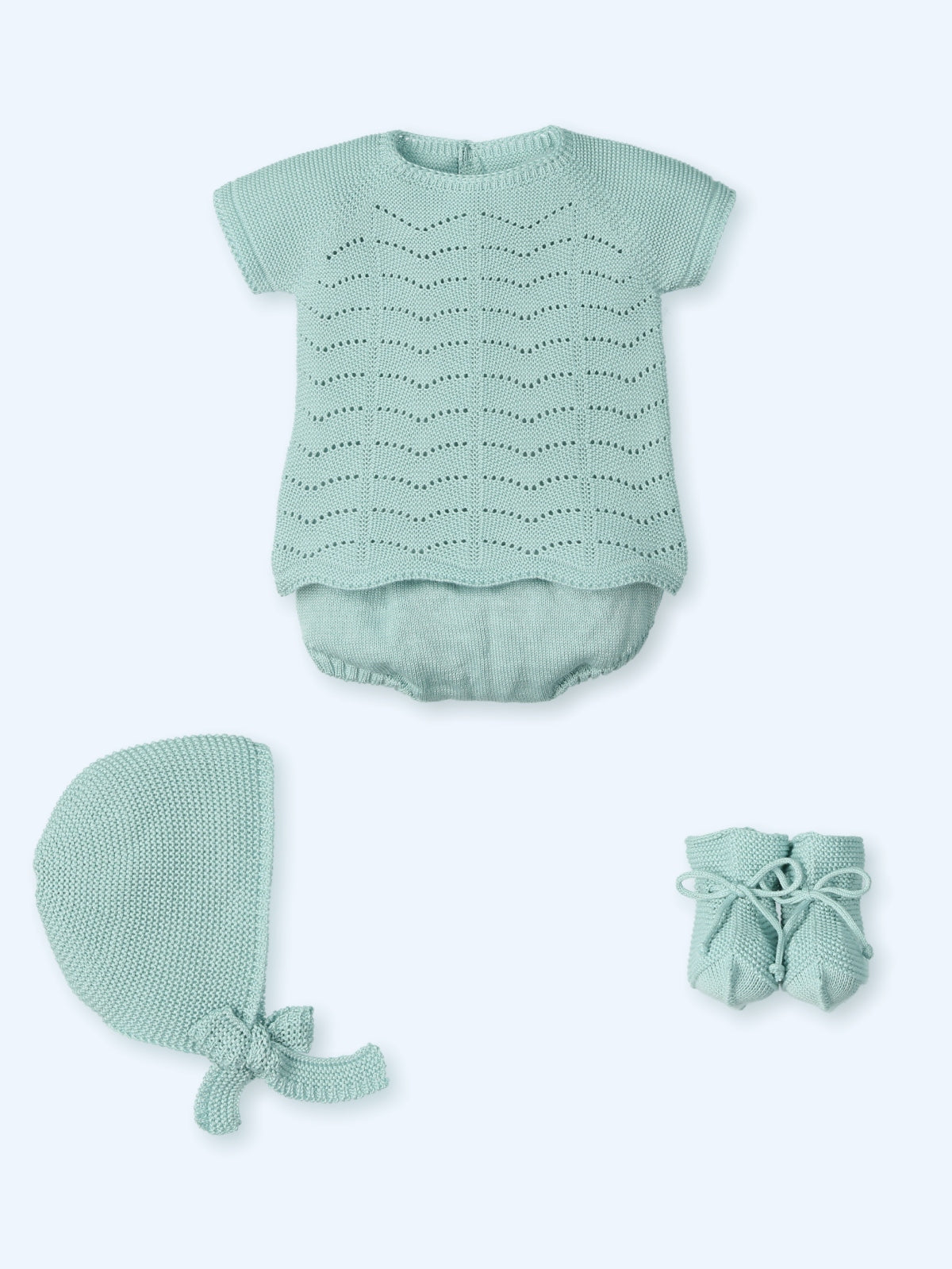 Conjunto Tess Aqua 4piezas Mac Ilusión