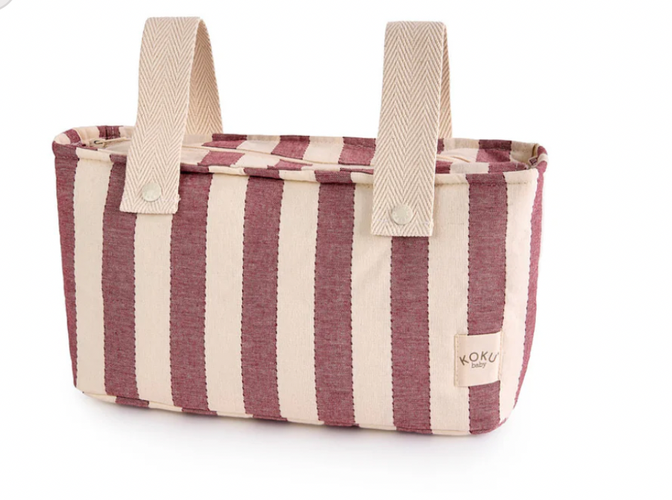 Bolso Mini Stripe Granate Koku Baby