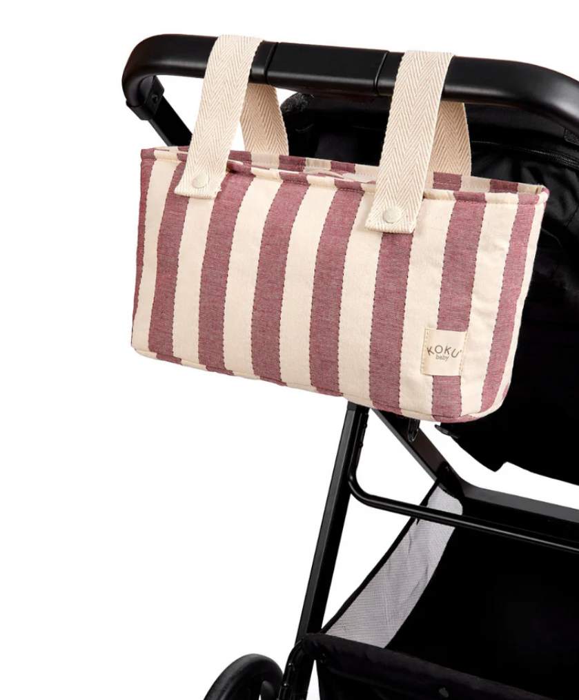 Bolso Mini Stripe Granate Koku Baby