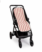 Colchoneta Paseo Stripe Burdeos Koku Baby