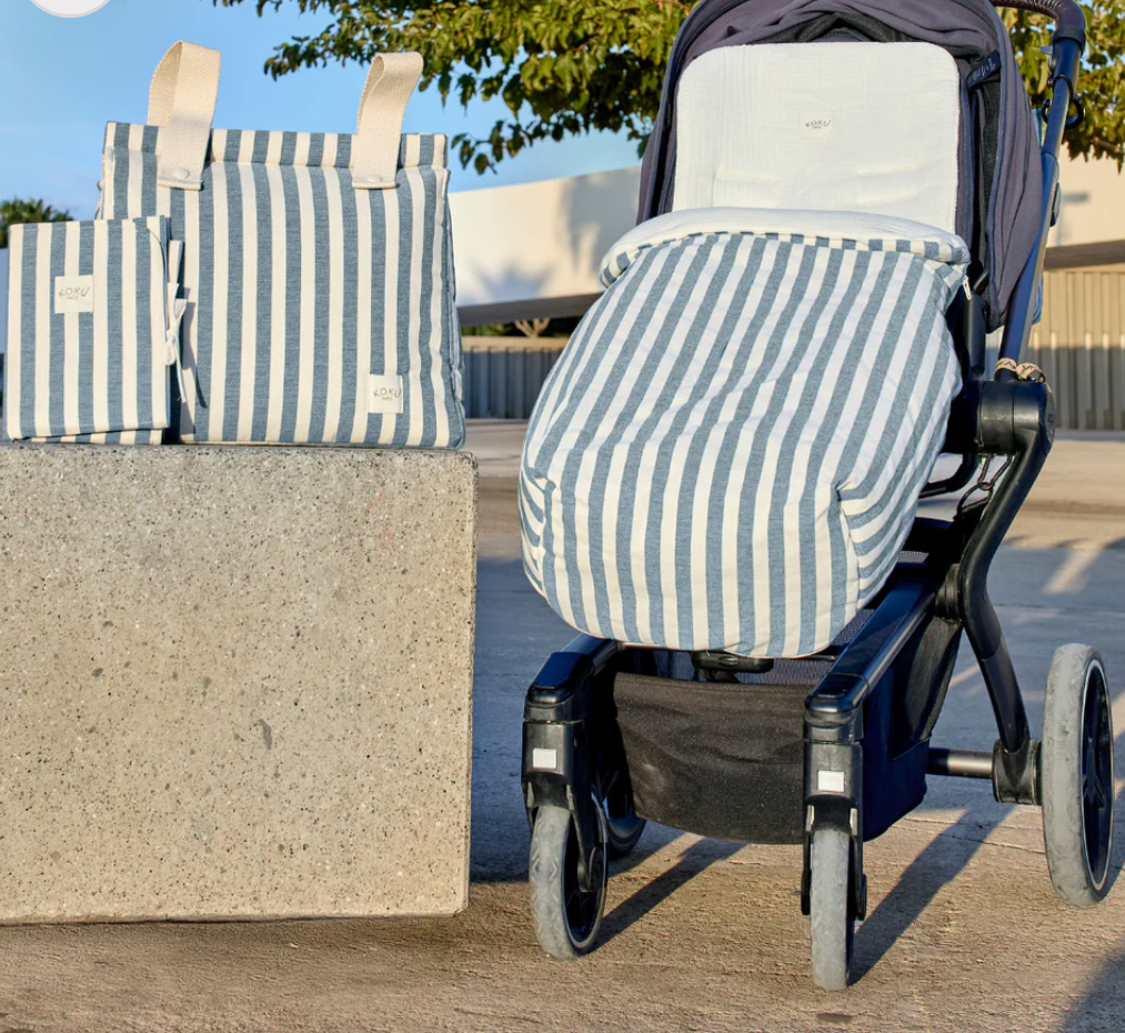 Saco Stripe Blue Koku Baby