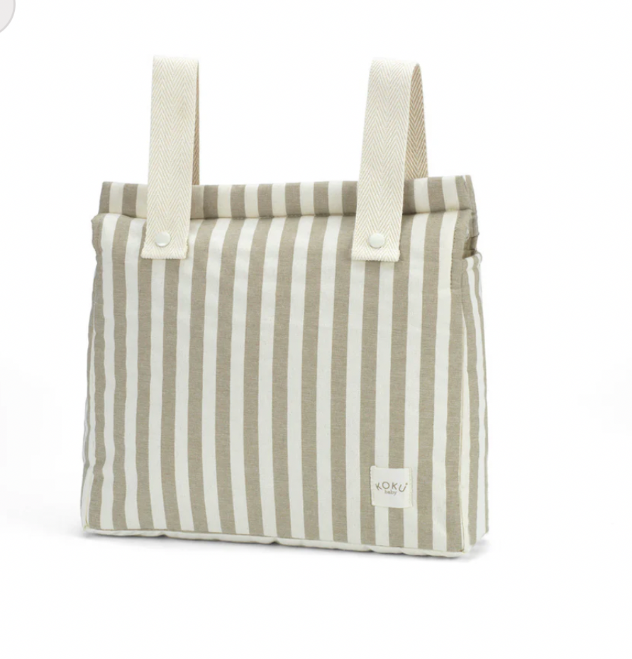 Bolso Panera Stripe Beige Koku Baby