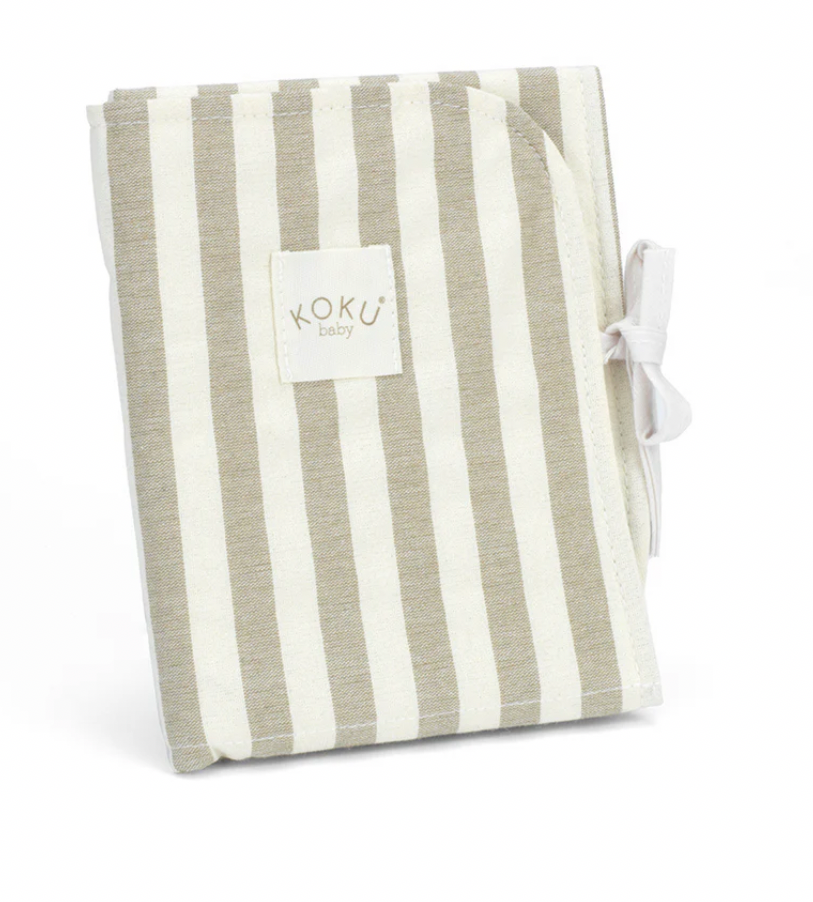 Cambiador Stripe Beige Koku Baby