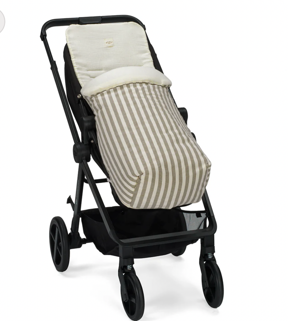 Saco Stripe Beige Koku Baby