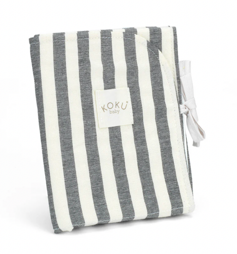 Cambiador Stripe Gris Koku Baby
