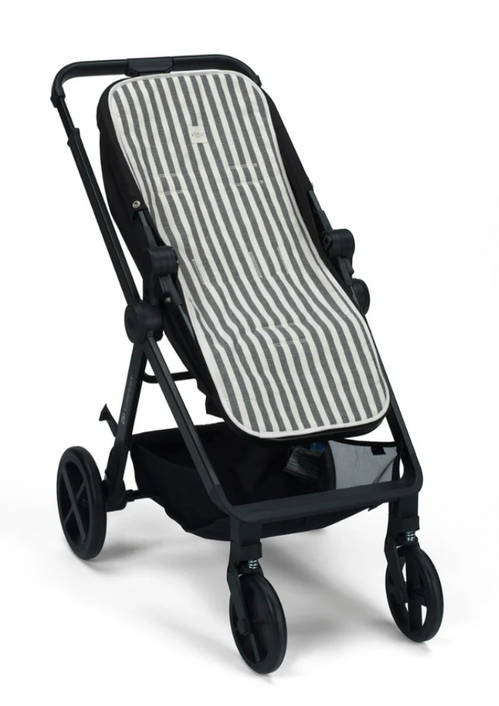 Colchoneta Paseo Stripe Gris Koku Baby
