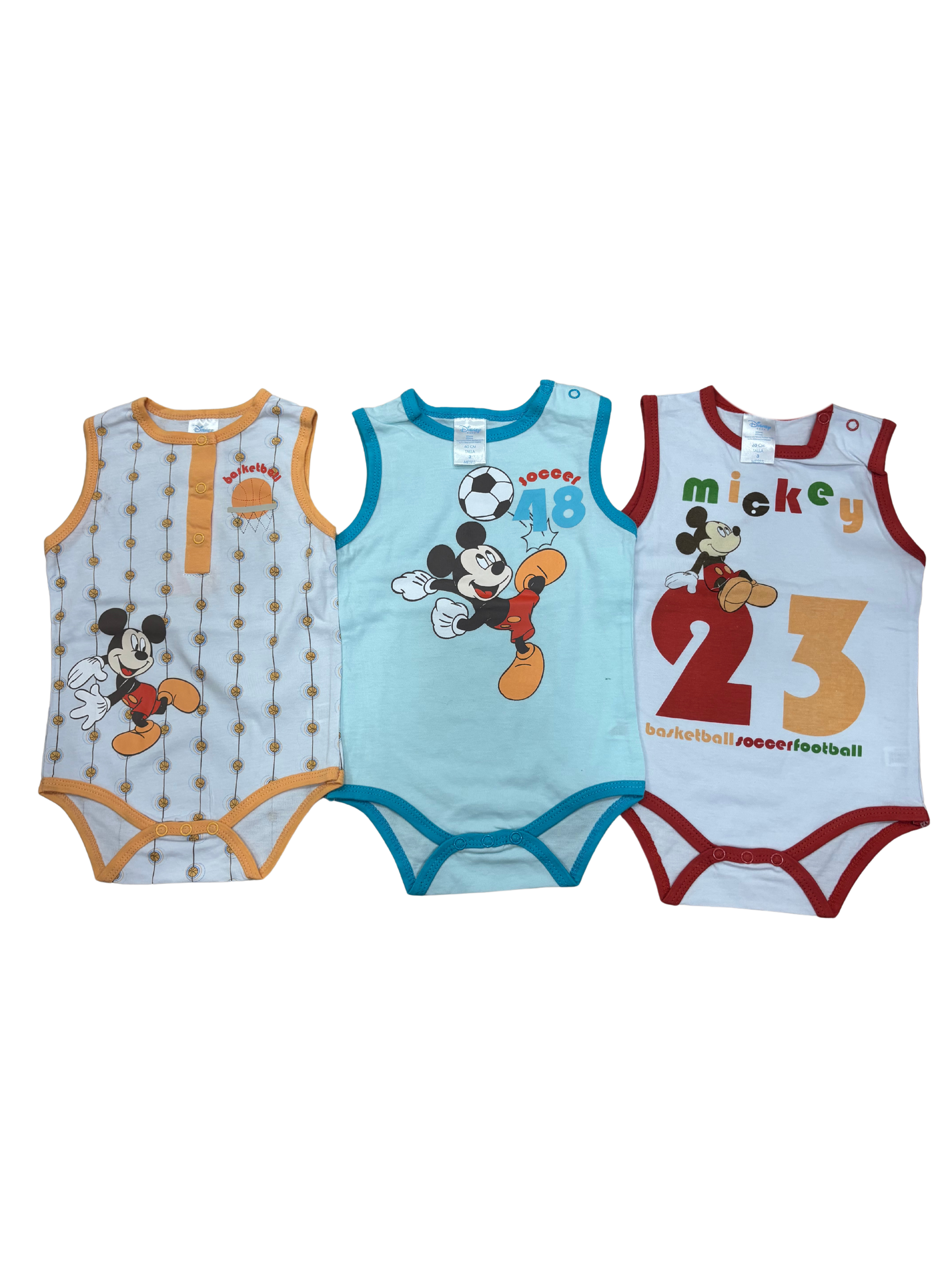 Pack 3 Bodies Mickey