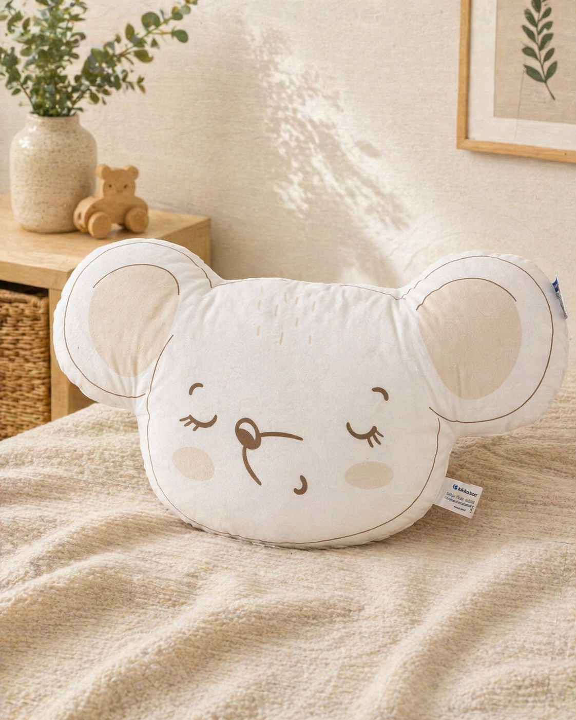 Cojín Ratón Blanco