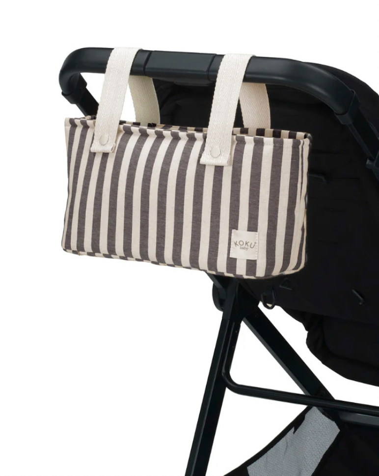 Bolso Mini Stripe Brown Koku