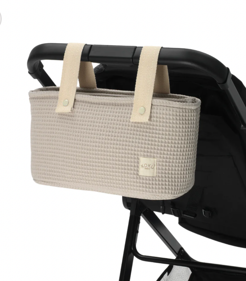 Bolso Mini Waffle Beige Koku