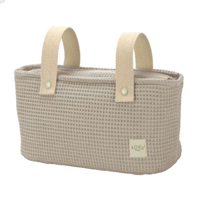 Bolso Mini Waffle Beige Koku