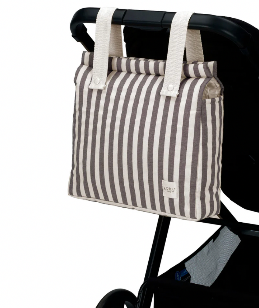 Bolso Panera Stripe Brown Koku