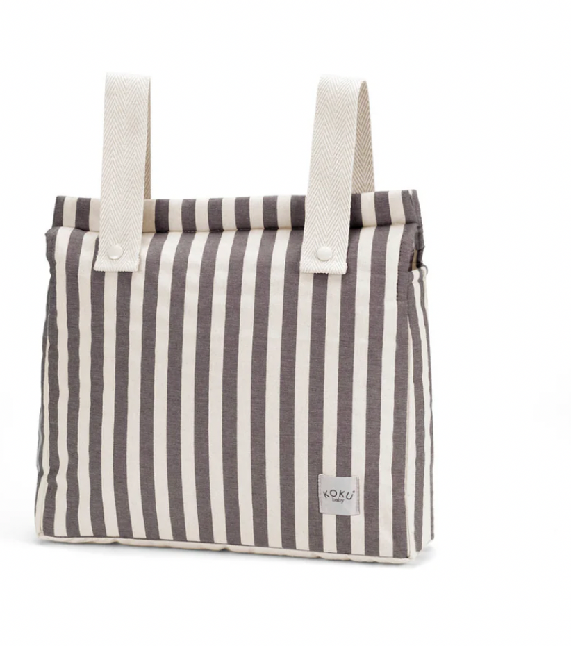 Bolso Panera Stripe Brown Koku