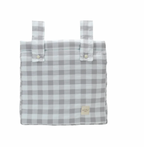 Bolso Panera Vichy Gris Koku