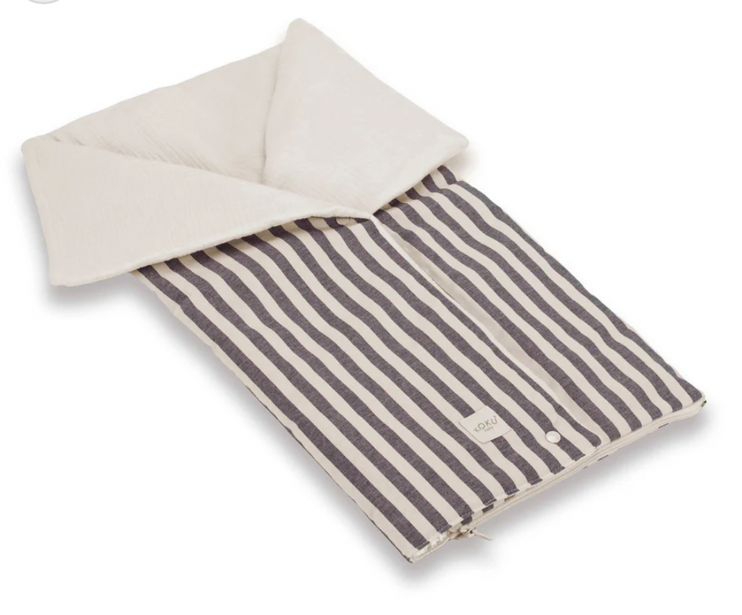 Saco Capazo Stripe Brown Koku