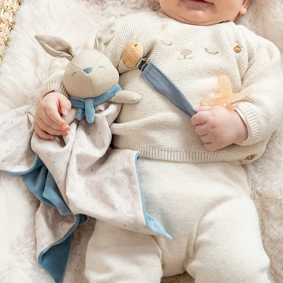 Doudou Cotton Bunnie Azul