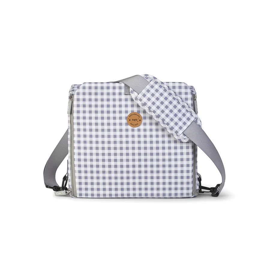 Trona Portátil Vichy Azul