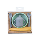 Set Alimentación Saro Azul Silicona