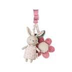 Sonajero con Pinza Ratoncito Rosa