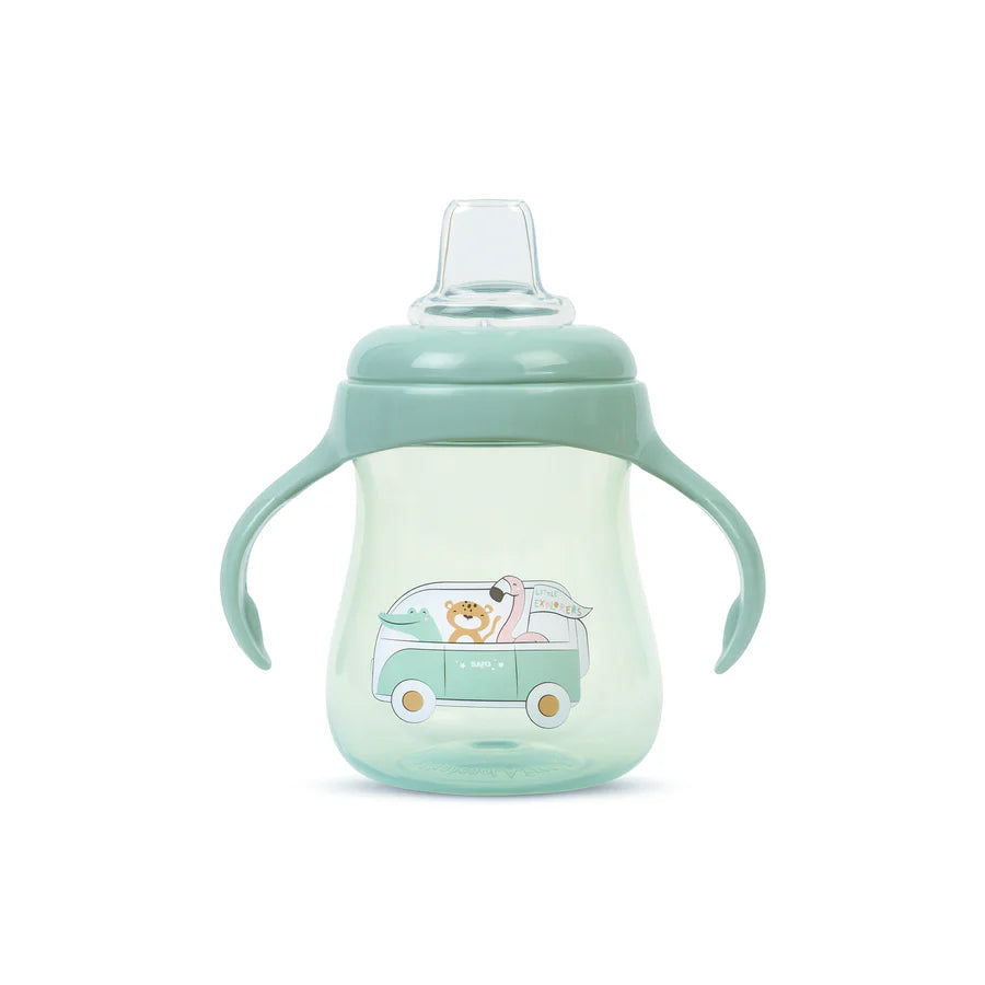 Taza Antigoteo Little Explorers Verde