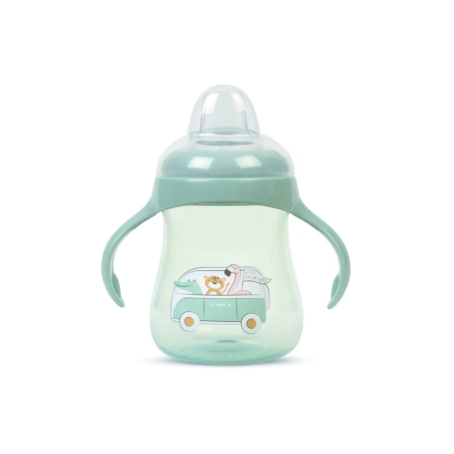 Taza Antigoteo Little Explorers Verde