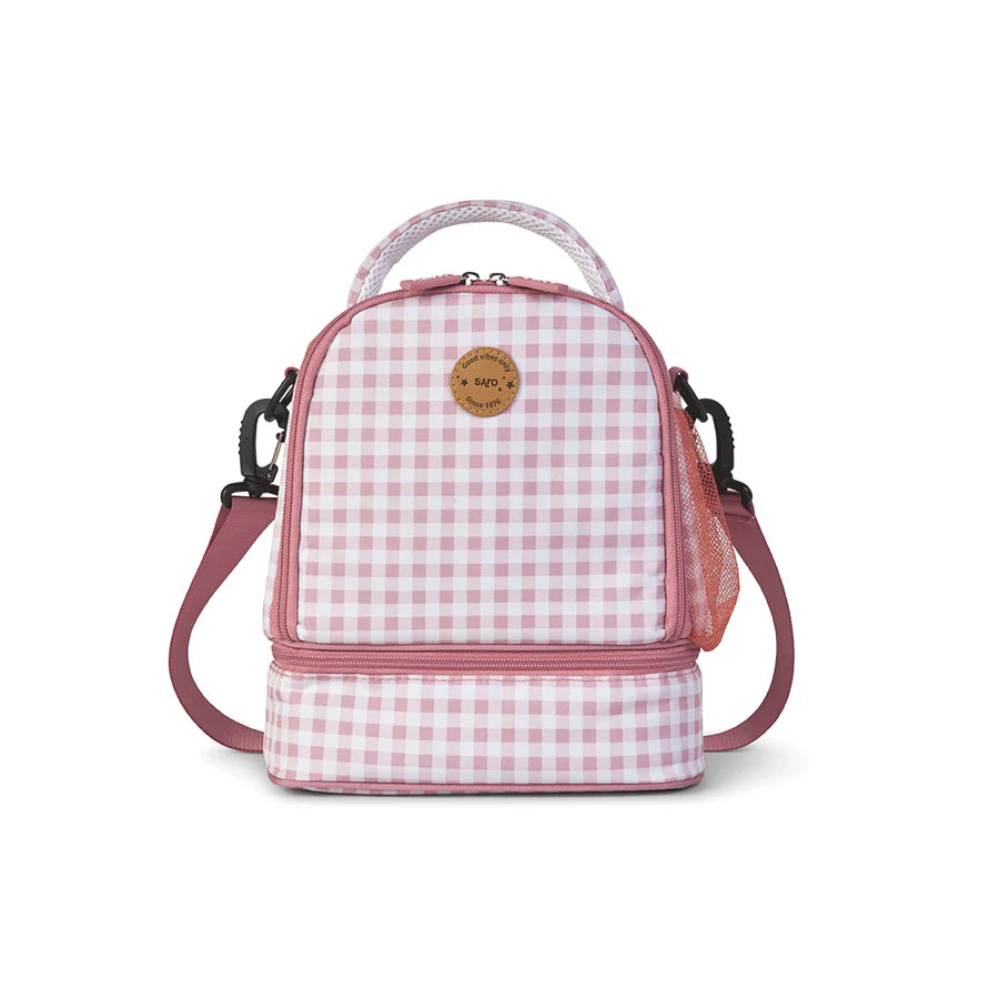 Mochila Térmica Vichy Rosa