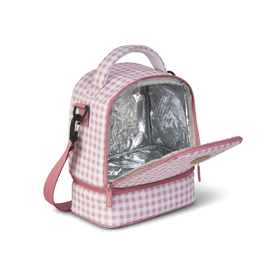 Mochila Térmica Vichy Rosa