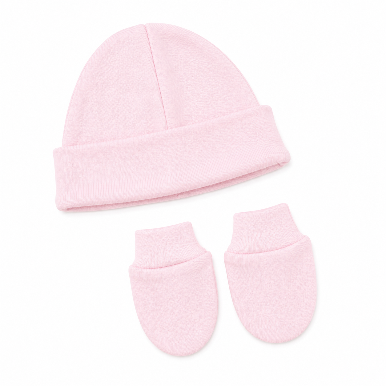 Pack Natal Gorrito + Manoplas Rosa
