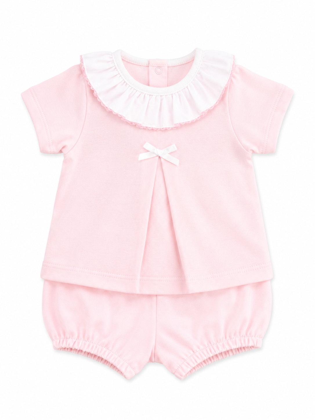 Conjunto Baberola Rosa