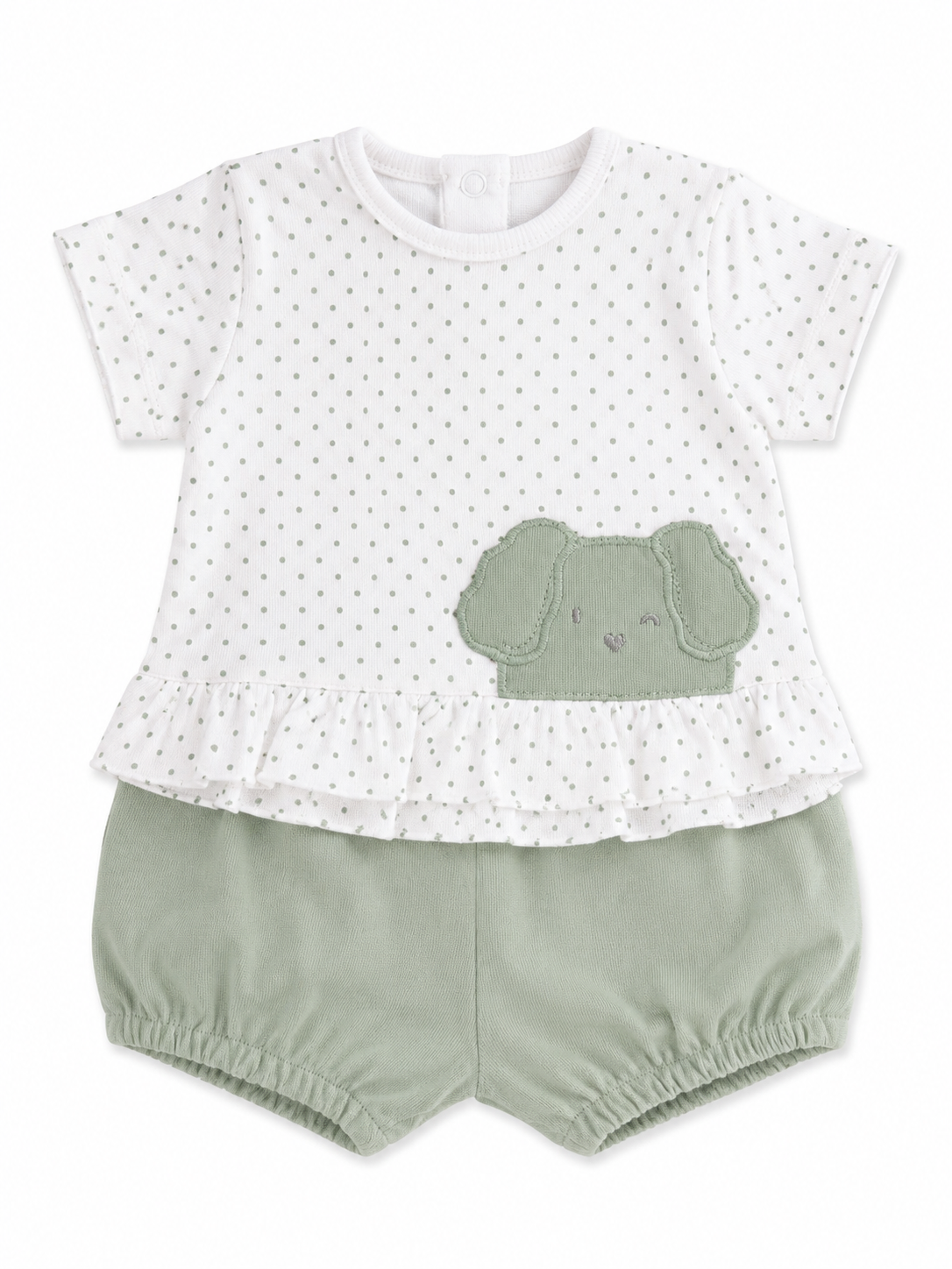 Conjunto Perrito Verde