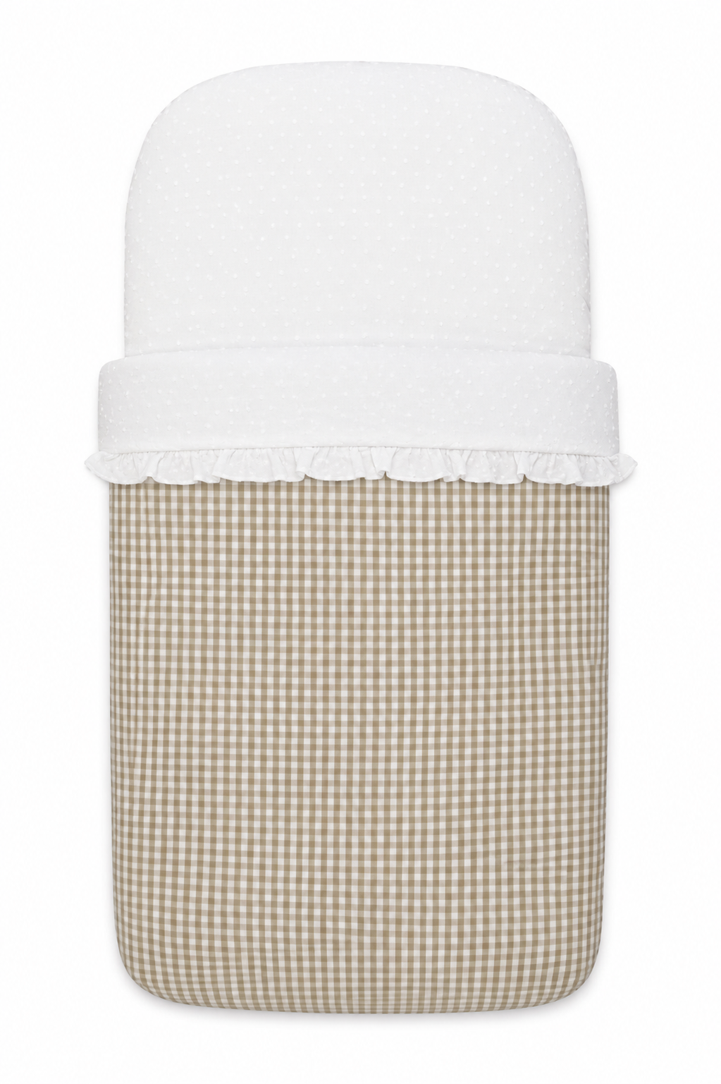 Saco Vichy Beige