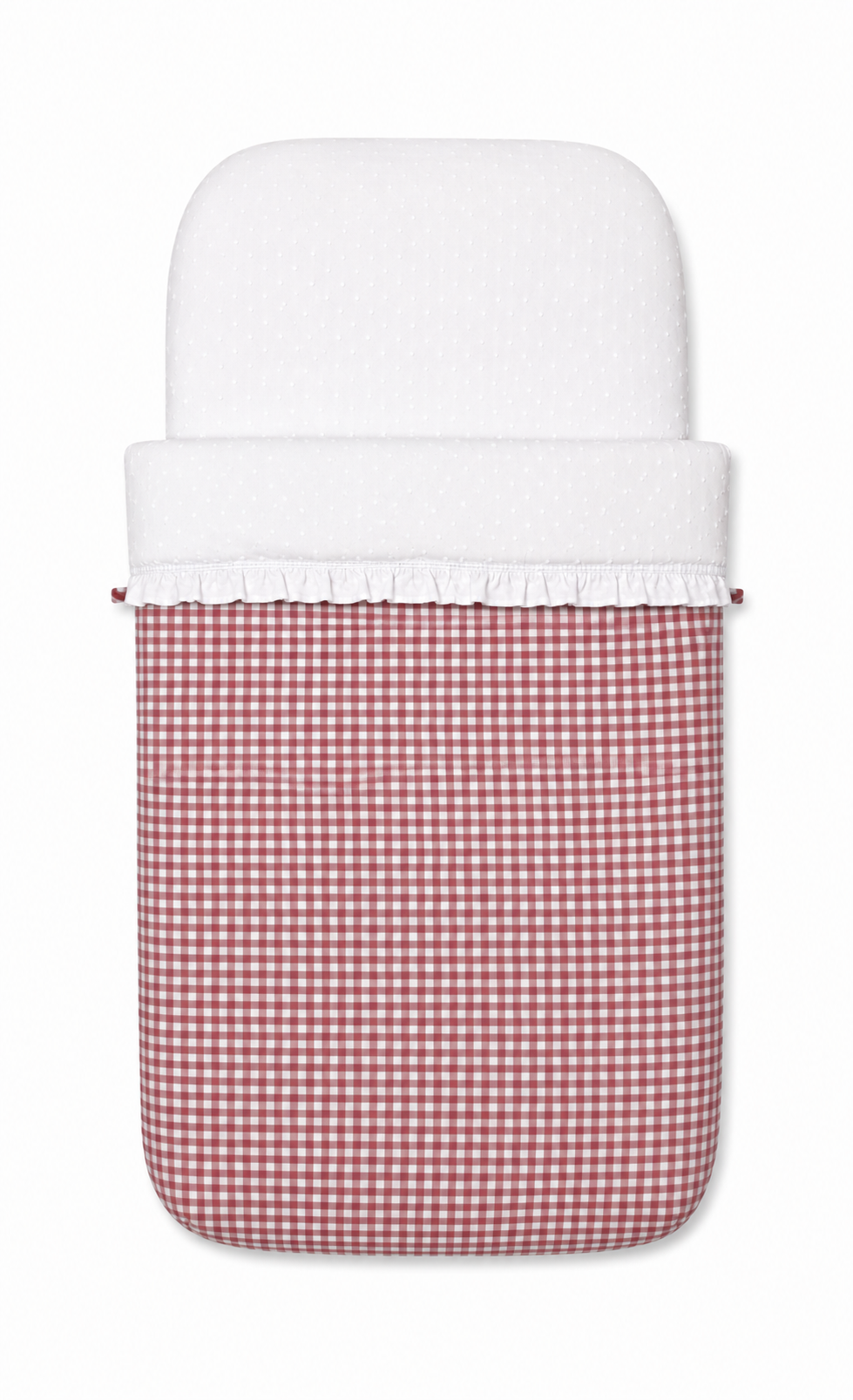 Saco Vichy Rosa Capazo