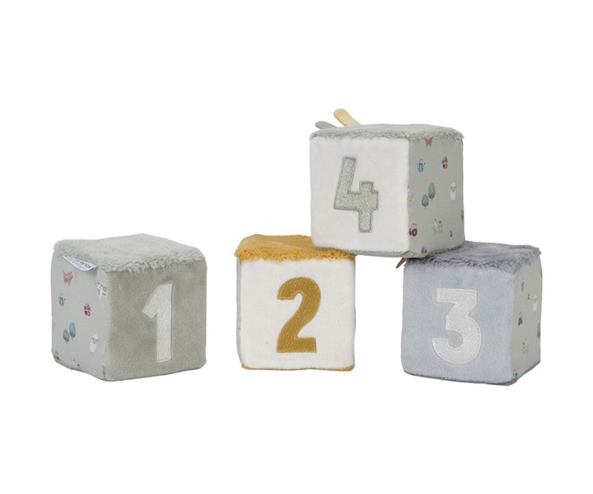 Cubos Blanditos Granja Little Dutch