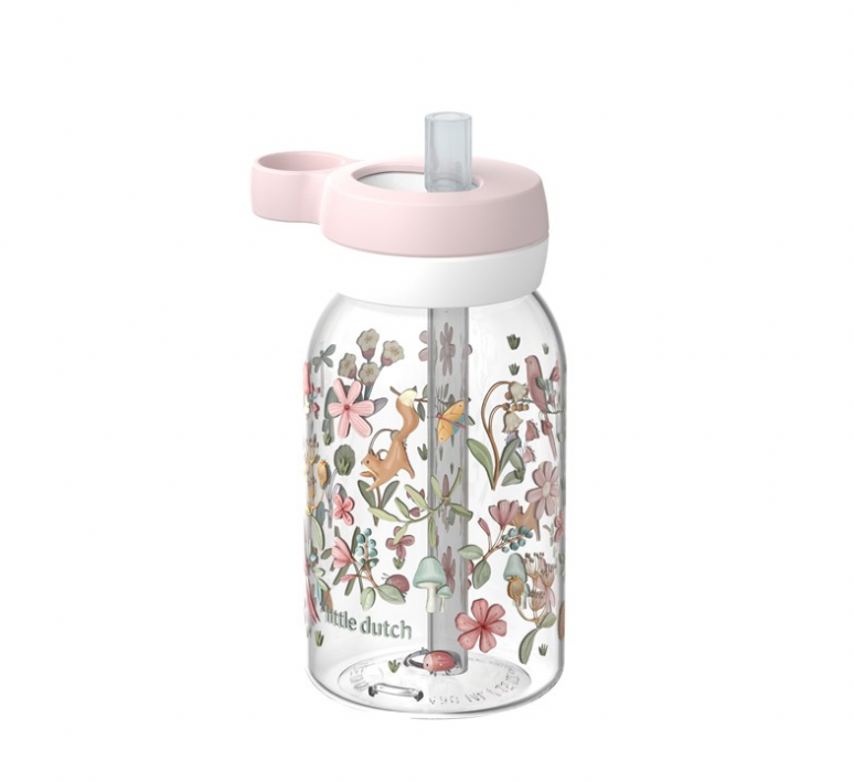 Botella con Pajita Fairy Little Dutch