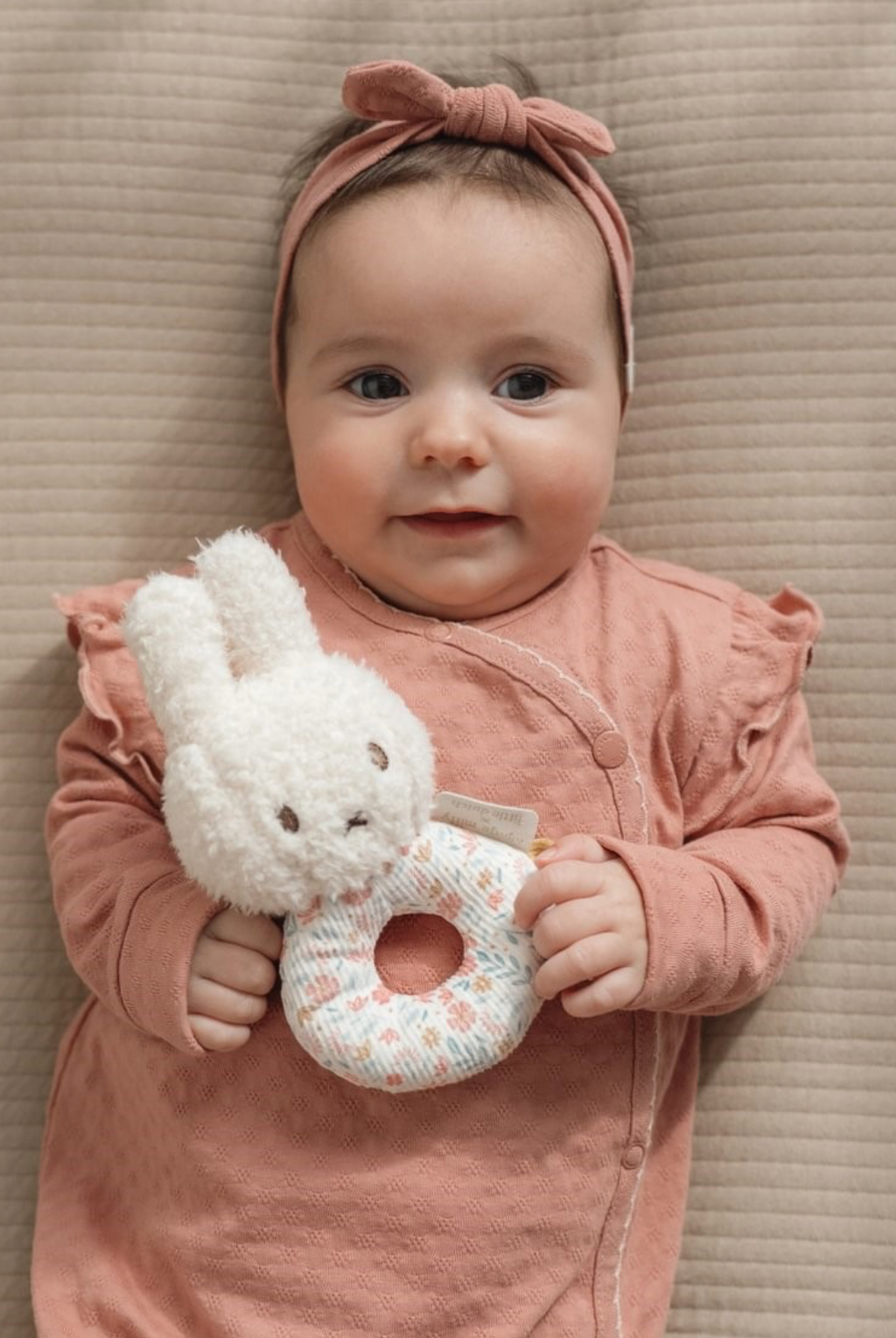 Sonajero Miffy Rosa Little Dutch