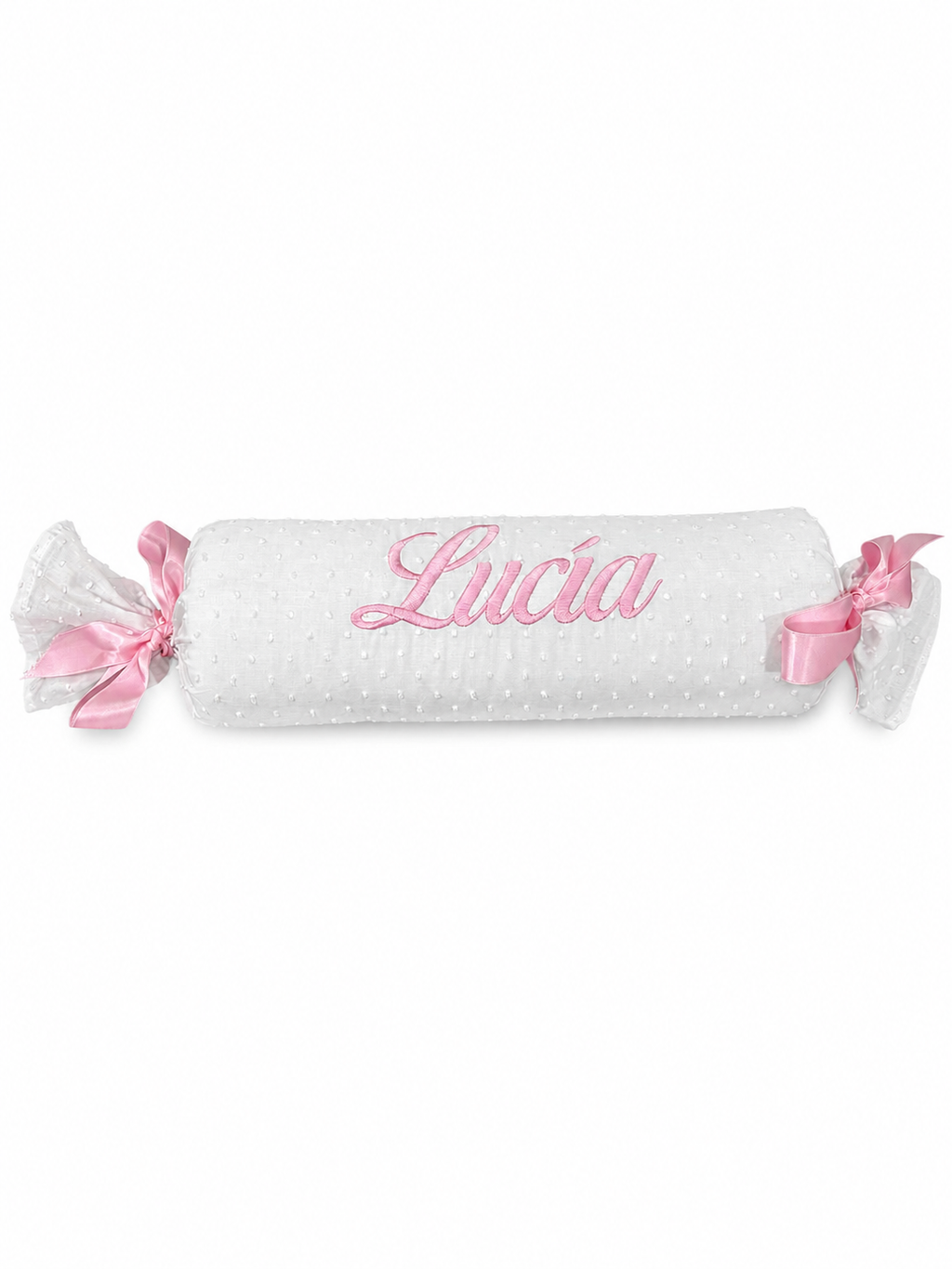 Caramelo Plumeti Lazo Rosa