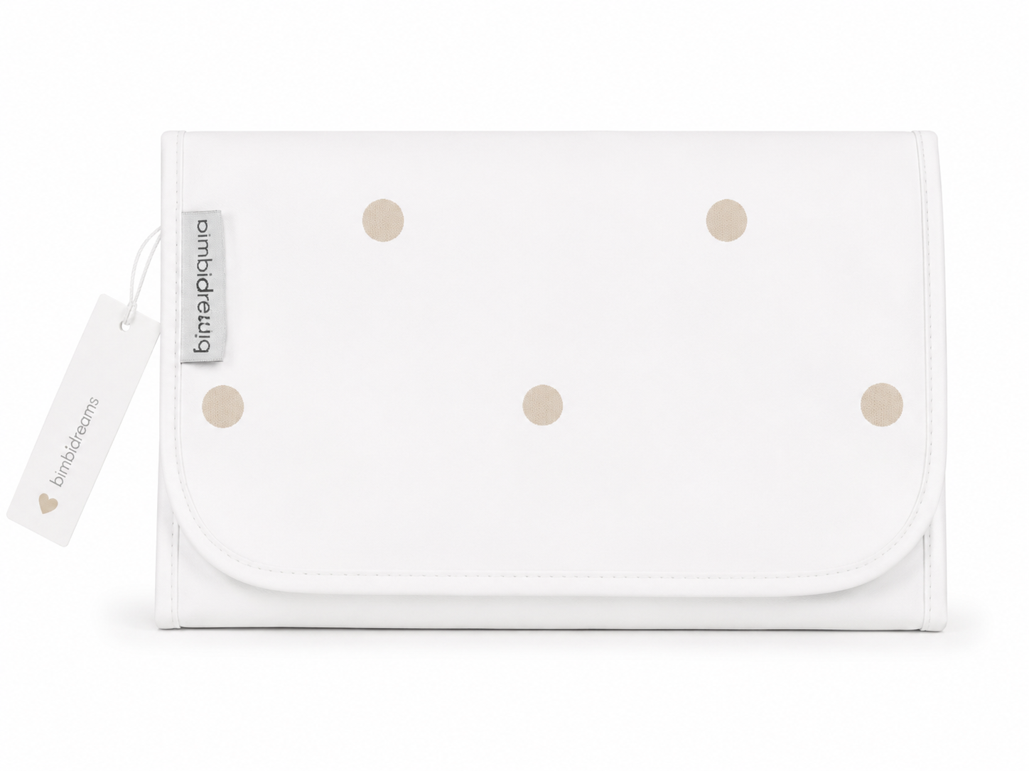 Cambiador Ecopiel Lunares Beige