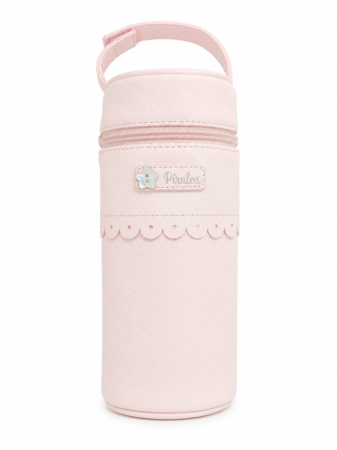 Porta biberones térmico Rombos Rosa