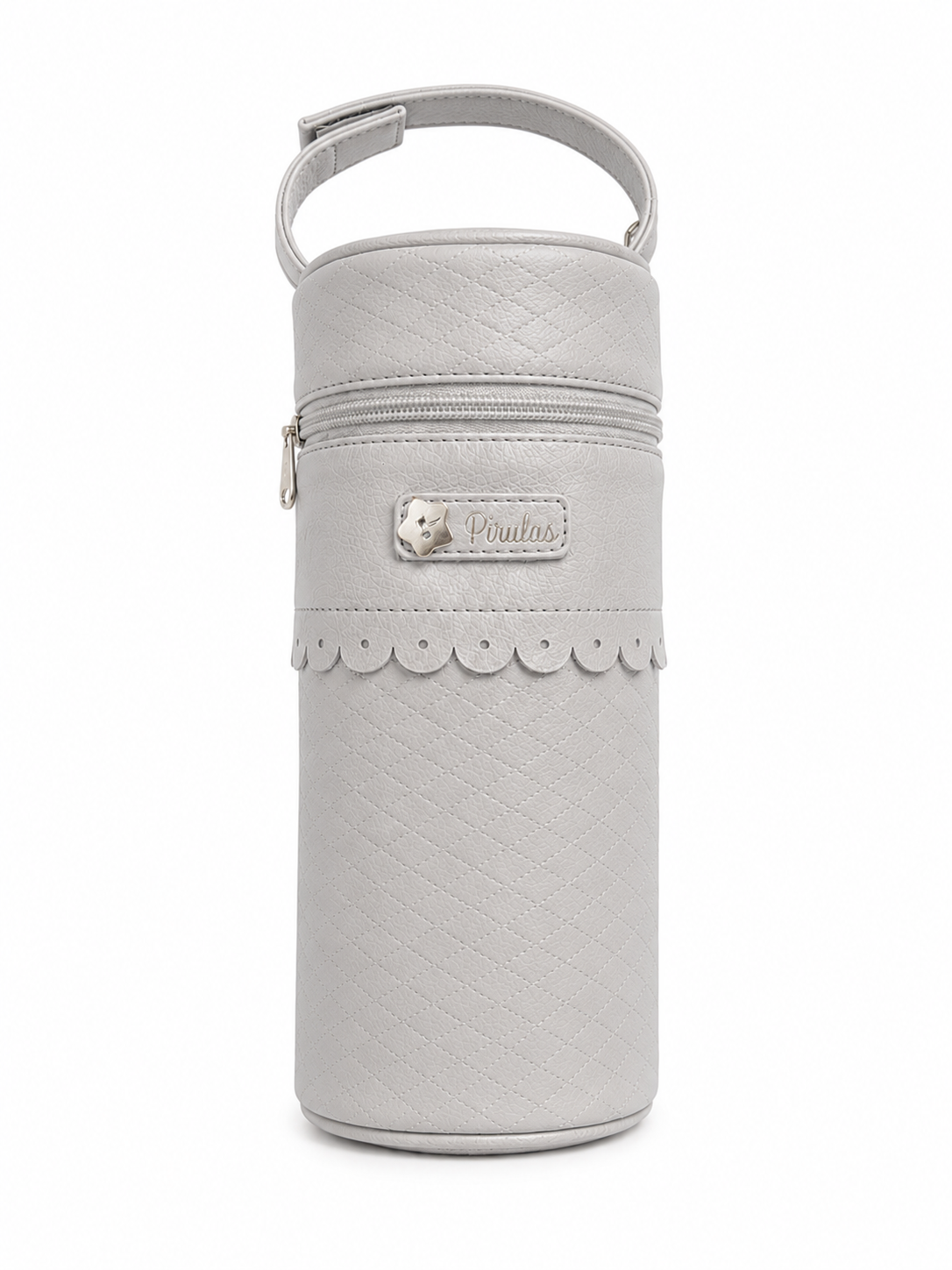 Porta biberones térmico Rombos gris